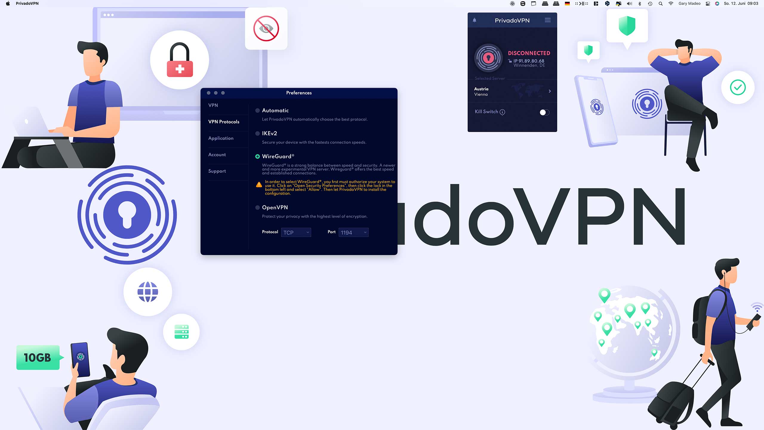 PrivadoVPN Mac • techboys.de: Ratgeber für Netzwerksicherheit, VPNs & IPTV